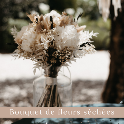 Bouquet de fleurs séchées